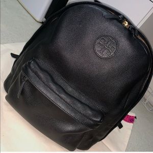 Authentic Tory Burch Leather Backpack